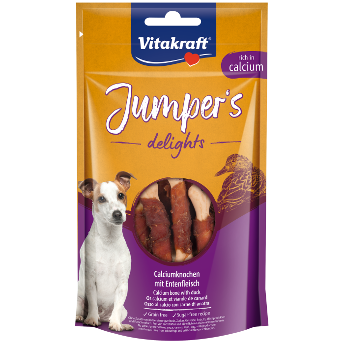 Jumper’s delights Calciumknochen mit Entenfleisch